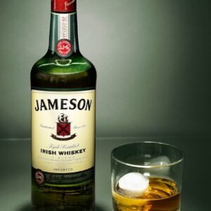 jameson Irish whiskey bottle